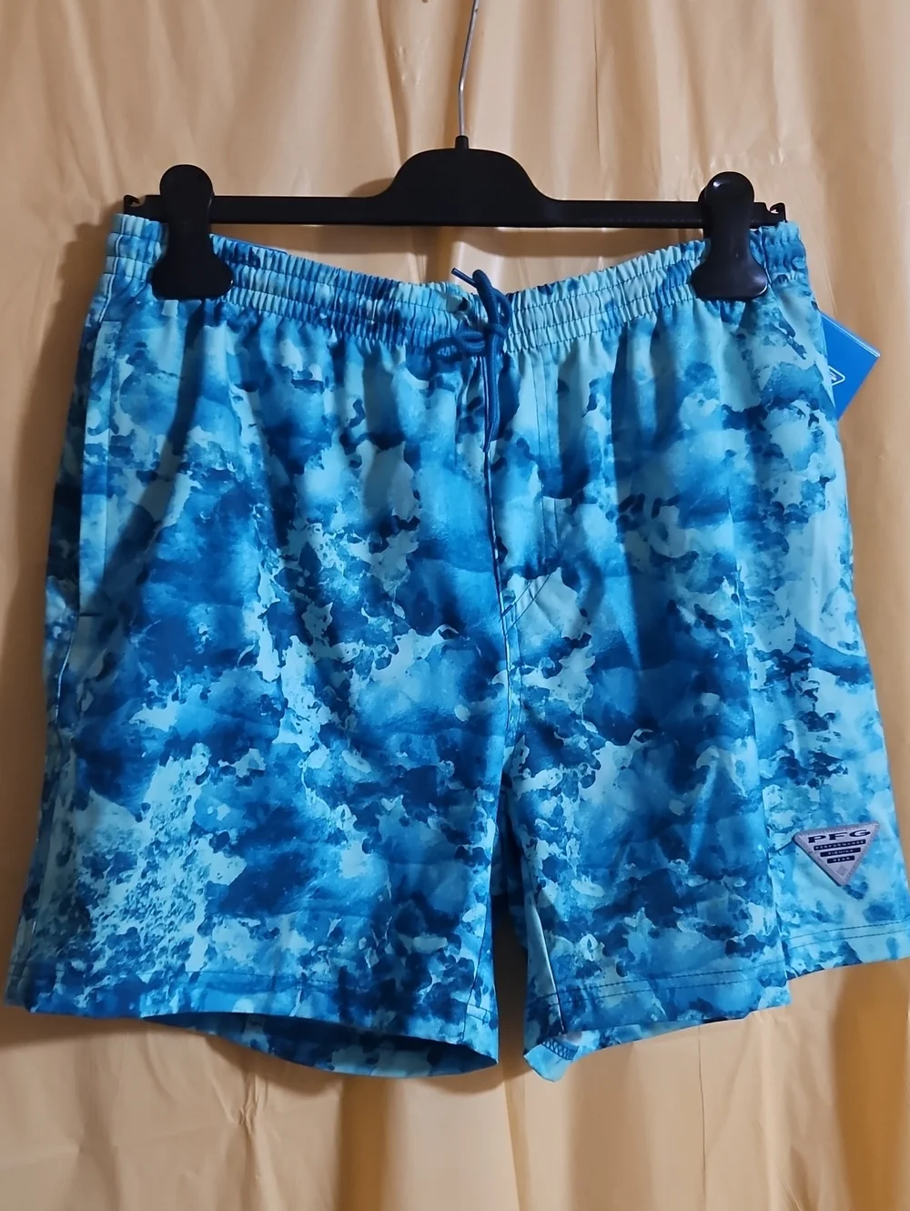 Columbia Men's PFG Rambler Water Shorts: 6 IN INSEAM: BLUE: NEW WITH TAGS: SZ M